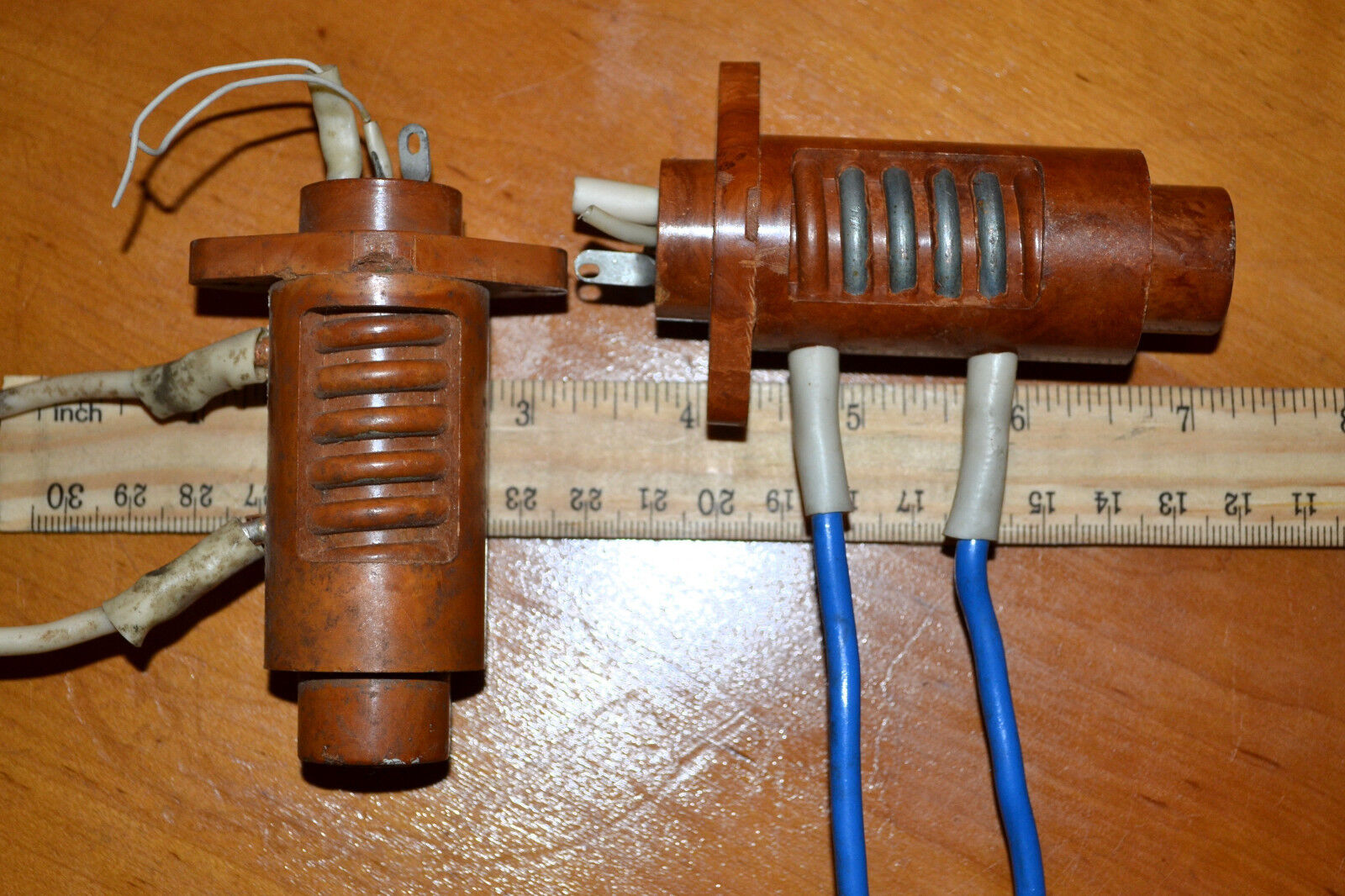 Vintage Glass Reed Switch Carbolite Body Soviet Mainframe Power Units USSR 1970s