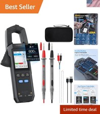 Digital Clamp Meter Multimeter TRMS AC/DC Voltage Current NCV 600A picture