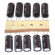 10x 63V220UF Radial Aluminum Electrolytic Capacitors 220mfd 63V 10x20mm picture