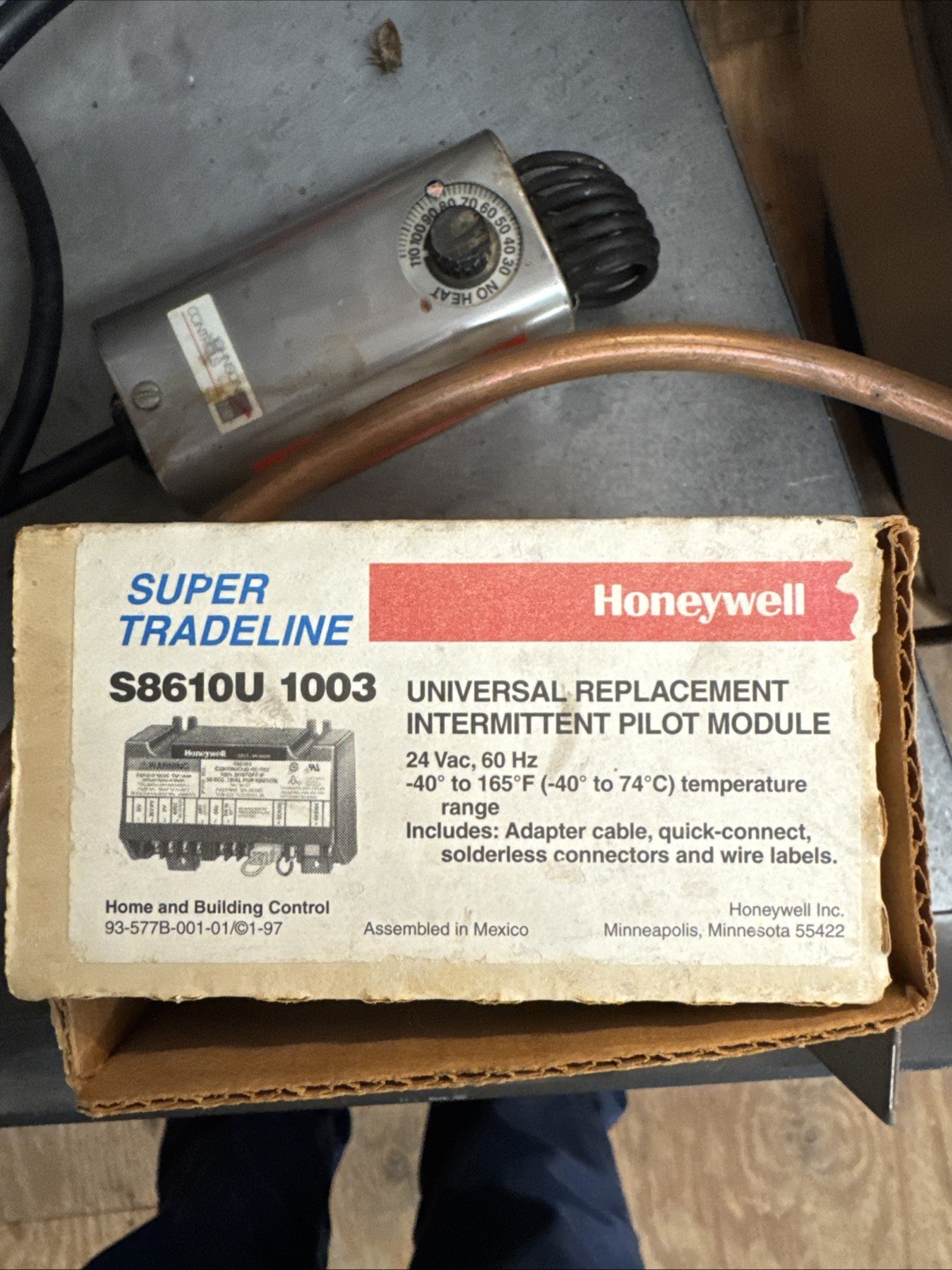 Genuine Honeywell S8610U 1003 Universal Replacement Intermittent Pilot Module