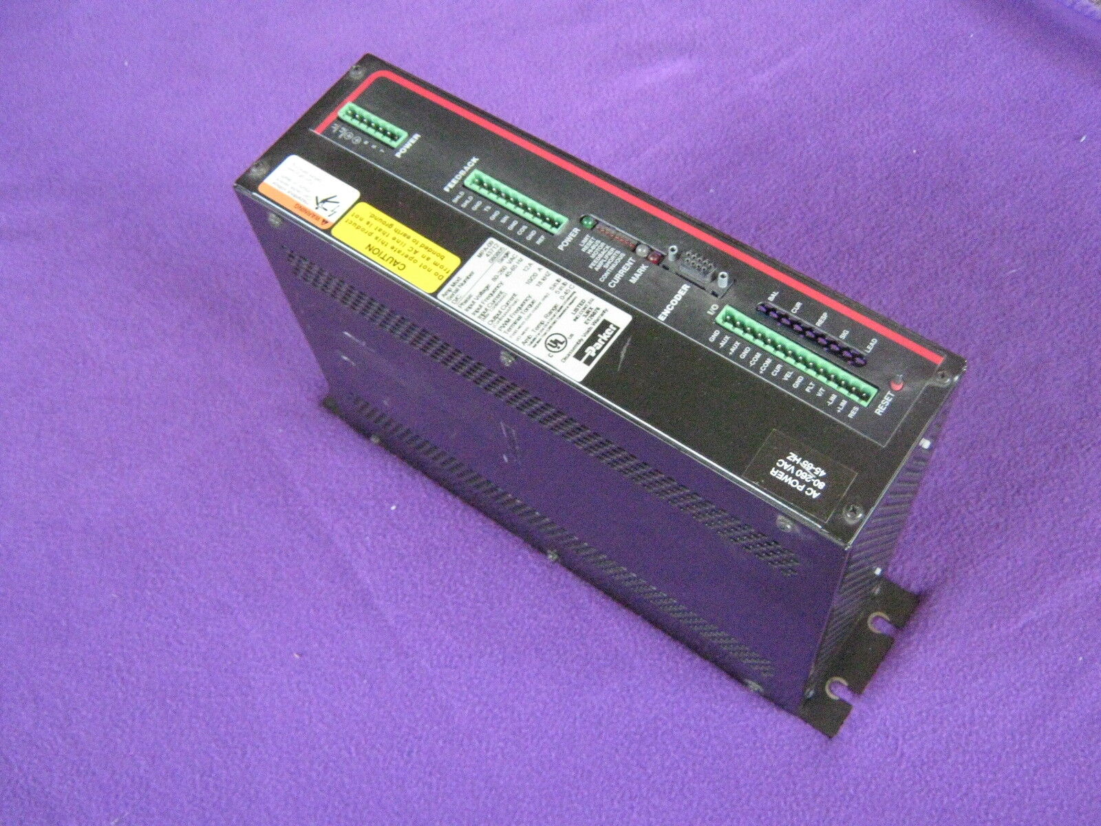 Parker  MPA-09 Servo amplifier, MTS , Custom Servo Motors