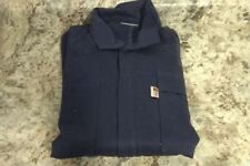 Chicago Protective Apparel 605-IND-N- 2XL Size 2XL Navy Coverall (BW) picture