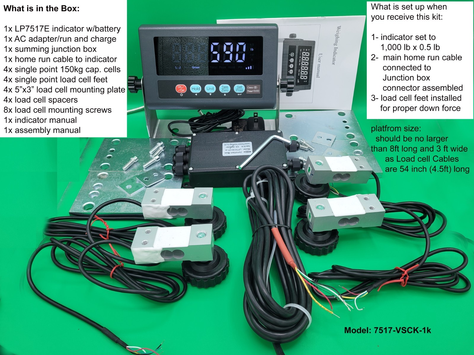 1000lb Livestock Scale Kit for Hogs Goats Sheep Alpacas Pigs DIY scales 1000lb Livestock Scale Kit for Hogs Goats Sheep Alpacas Pigs DIY scales
