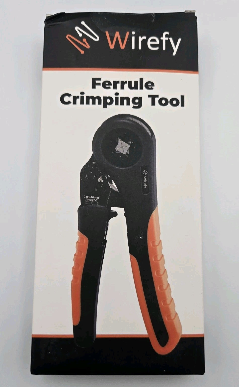 Wirefy Ferrule Crimping Tool Adjustable Wire Terminal Crimper NEW