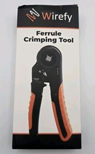 Wirefy Ferrule Crimping Tool Adjustable Wire Terminal Crimper NEW picture