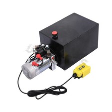 20 Quart Hydraulic Pump DC 12V Double Acting for Dump Trailers picture