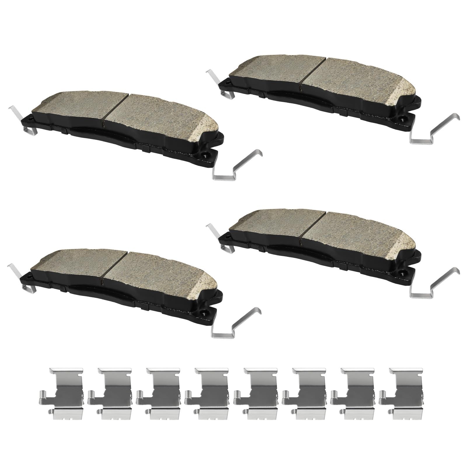 Ceramic Front Brake Pads for Ford Explorer Flex Taurus SHO for Lincoln MKS MKT