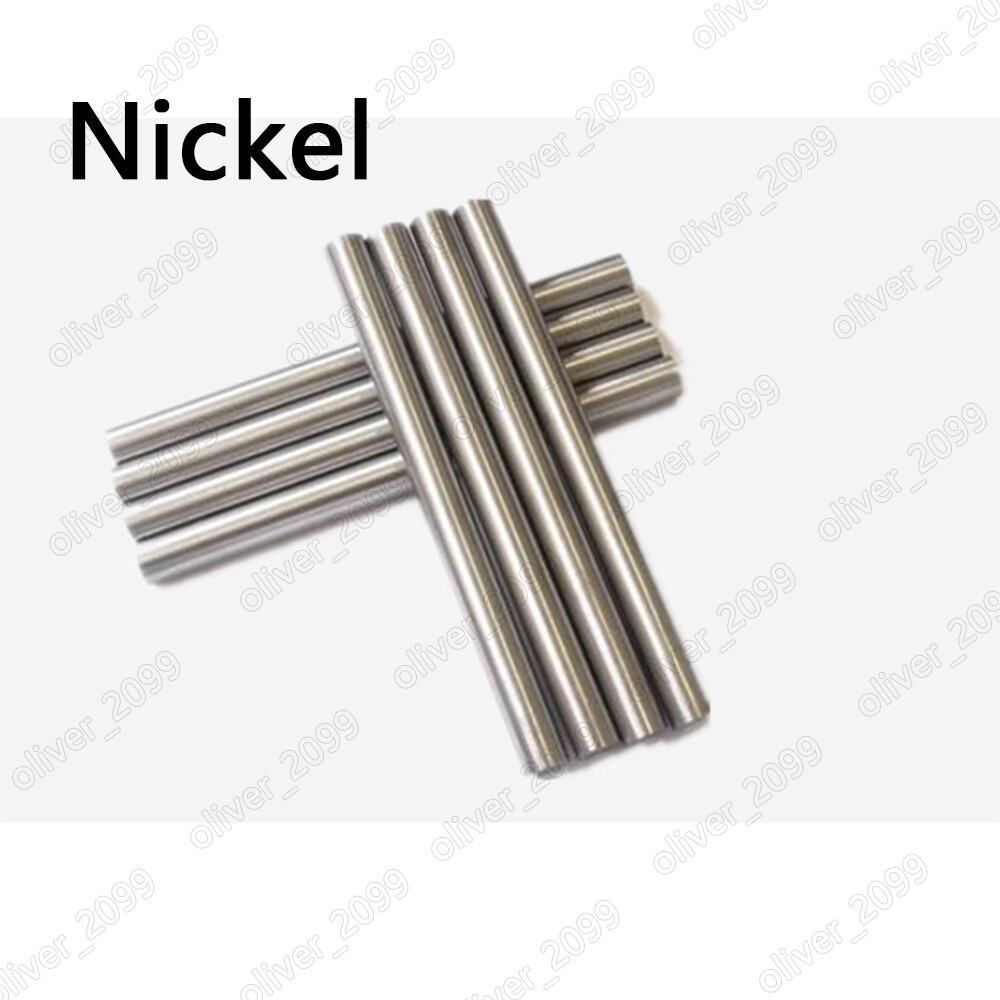 1pcs 99.99% High Purity Pure Nickel Rod Ni Metal Solid Round Rod 1pcs 99.99% High Purity Pure Nickel Rod Ni Metal Solid Round Rod