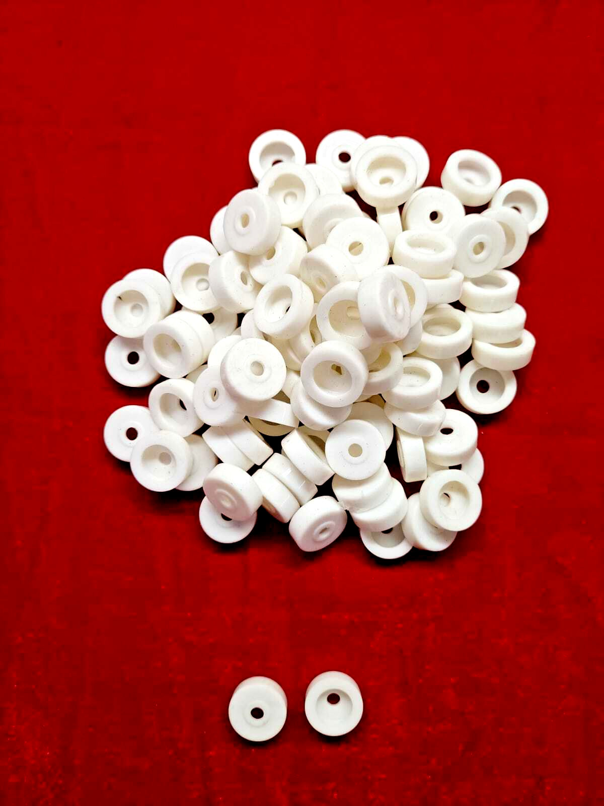 100pc-Laparoscopic Trocar Rubber Washer 5mm Silicon Material Best Quality 100pc-Laparoscopic Trocar Rubber Washer 5mm Silicon Material Best Quality