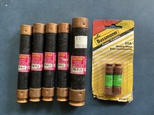 New, Open Box 2-frn-r-20 250v, 1-frs-r-35 600v, 4-frs-r-5 600v fuses lot of 7 picture