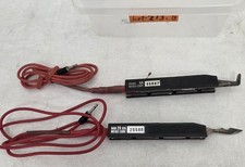 Meisei 4A Hot Tweezers 2A Hot Knife Thermal Wire Tools 2pc Lot-213.B picture