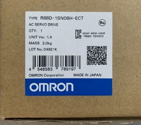New Omron R88D-1SN08H-ECT Servo Driver Fast Shipping New Omron R88D-1SN08H-ECT Servo Driver Fast Shipping