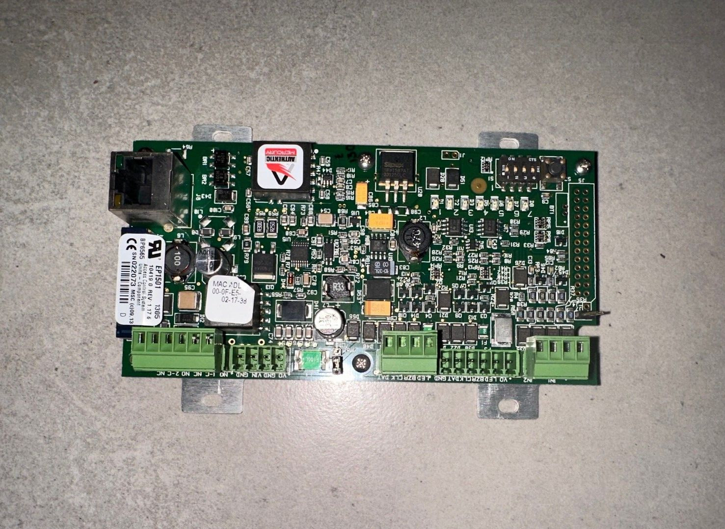 Authentic Mercury / Honeywell Access Controller MER-EP1501 PW6K1ICE 10419 Card