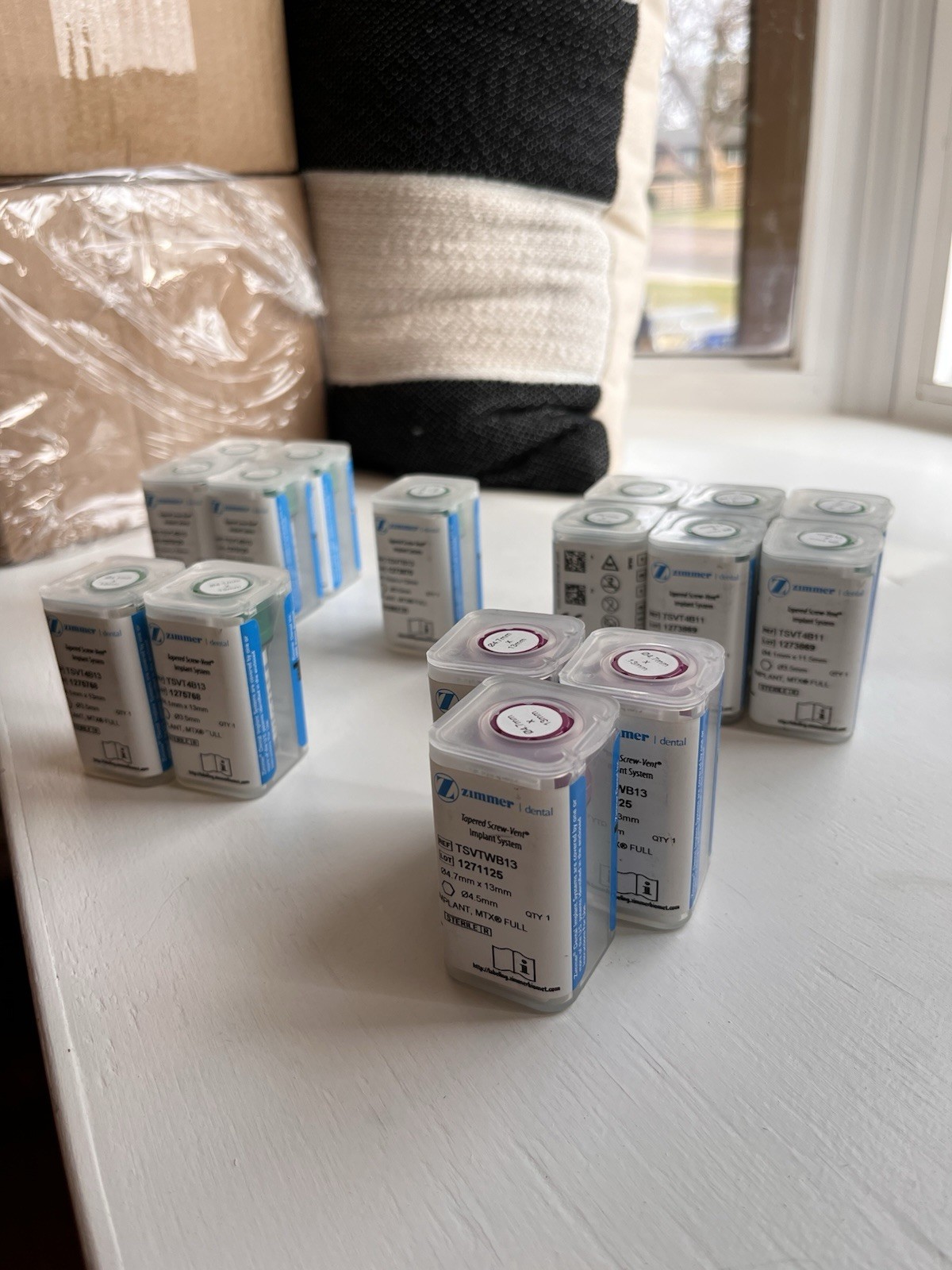 Brand New Zimmer ZimVie TSV Dental Implants - Various Sizes Brand New Zimmer ZimVie TSV Dental Implants - Various Sizes