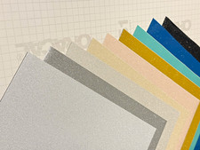 ORACAL 851 Glitter Vinyl Film Sheets (12x24”), Bulk 102 pcs, Assorted Colors picture