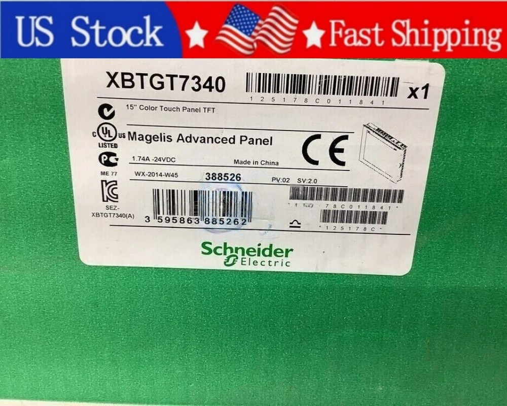 XBTGT7340 1PCS Brand New Schneider XBTGT7340 US Sotck  Fast Shipping