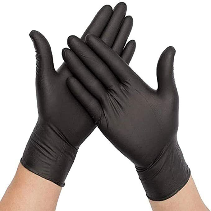 Nitrile Gloves 1000PCs, 5 Mill Powder Free (All Sizes) 