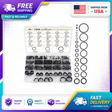 1050Pcs O Ring Kit 18 Sizes Sealing Gasket Washers, for Car Auto Vehicle Repai picture