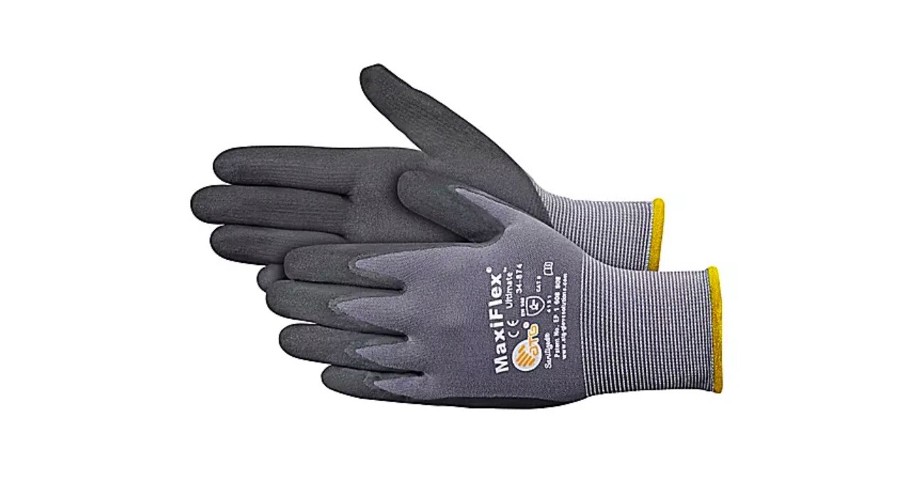 XL 34-874 Maxiflex Ultimate Nitrile Micro-Foam Coated Gloves - 12 PACK XL 34-874 Maxiflex Ultimate Nitrile Micro-Foam Coated Gloves - 12 PACK