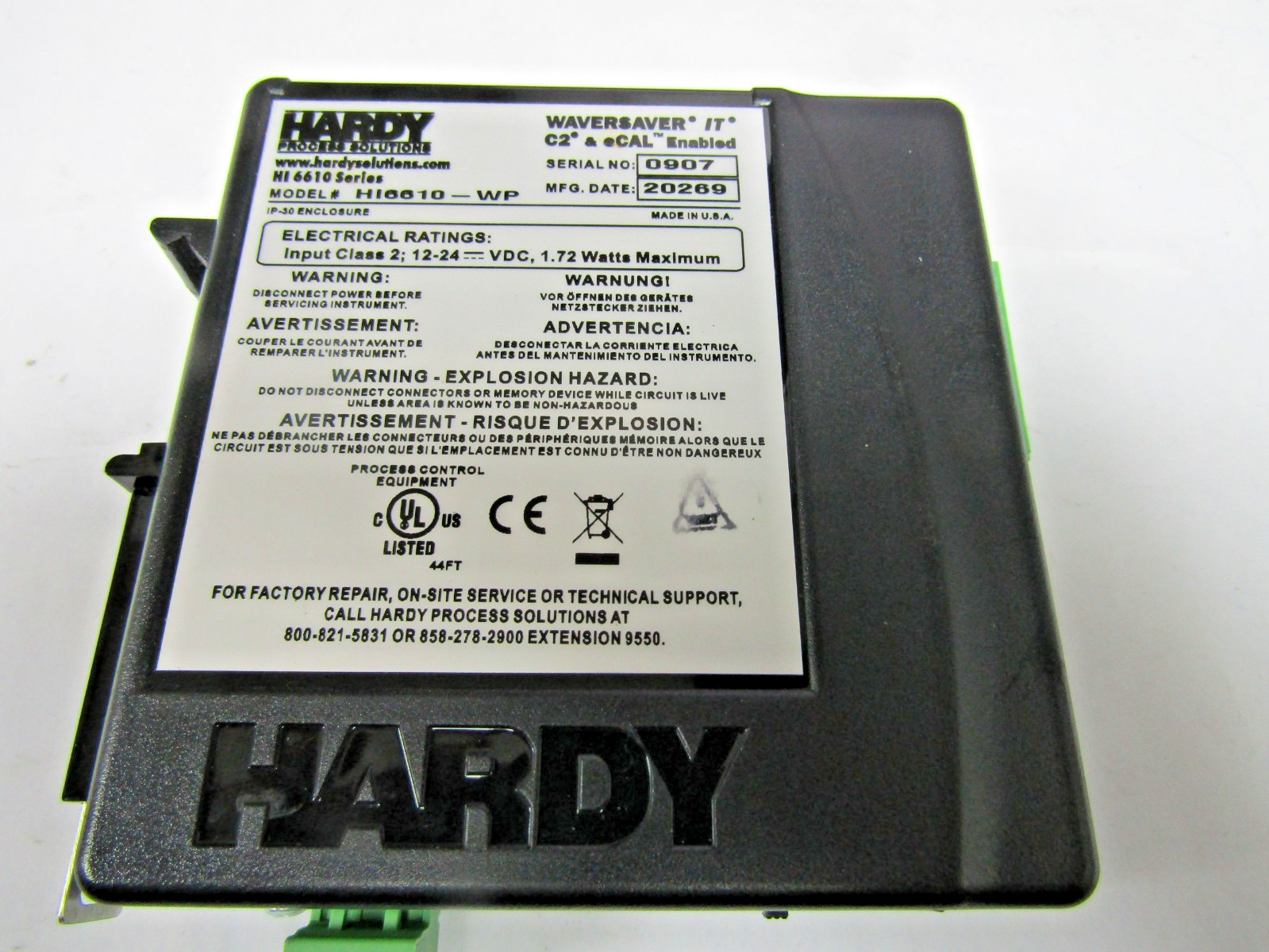 ✌️HARDY HI6610-WP WEIGHT PROCESSING MODULE ✌️HARDY HI6610-WP WEIGHT PROCESSING MODULE