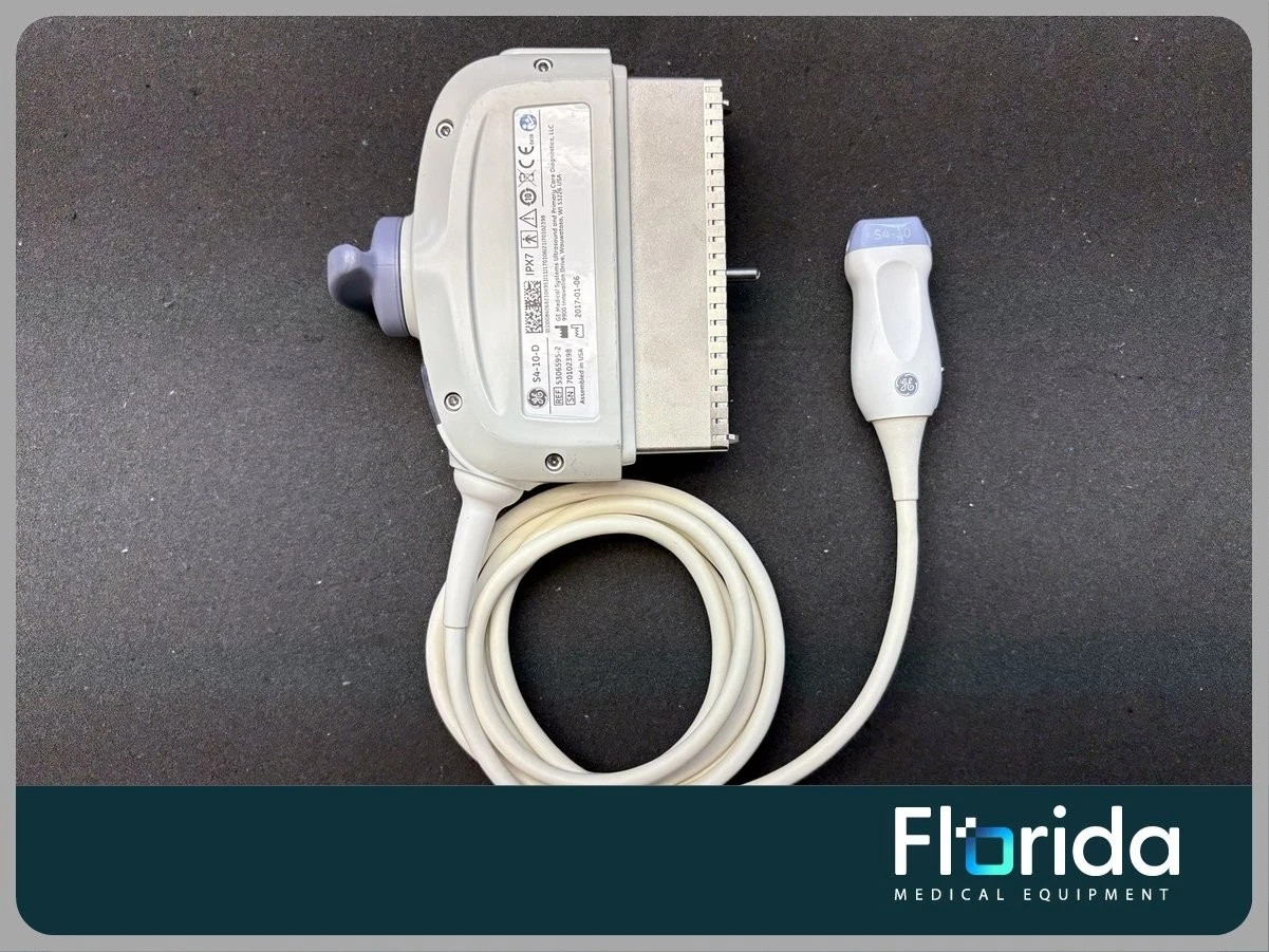 2017 GE S4-10-D SECTOR ARRAY ULTRASOUND TRANSDUCER PROBE REF: 5306595 TESTED 2017 GE S4-10-D SECTOR ARRAY ULTRASOUND TRANSDUCER PROBE REF: 5306595 TESTED