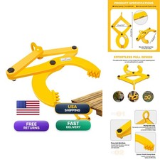 kuailebuy Pallet Puller 3T 6600 LBS Heavy Duty Single Scissor Clamp 6.7in Jaw picture