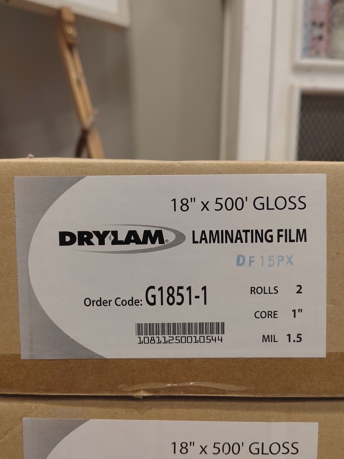 1.5 Mil Clear Gloss Standard Roll Laminating Film 18 1.5 Mil Clear Gloss Standard Roll Laminating Film 18