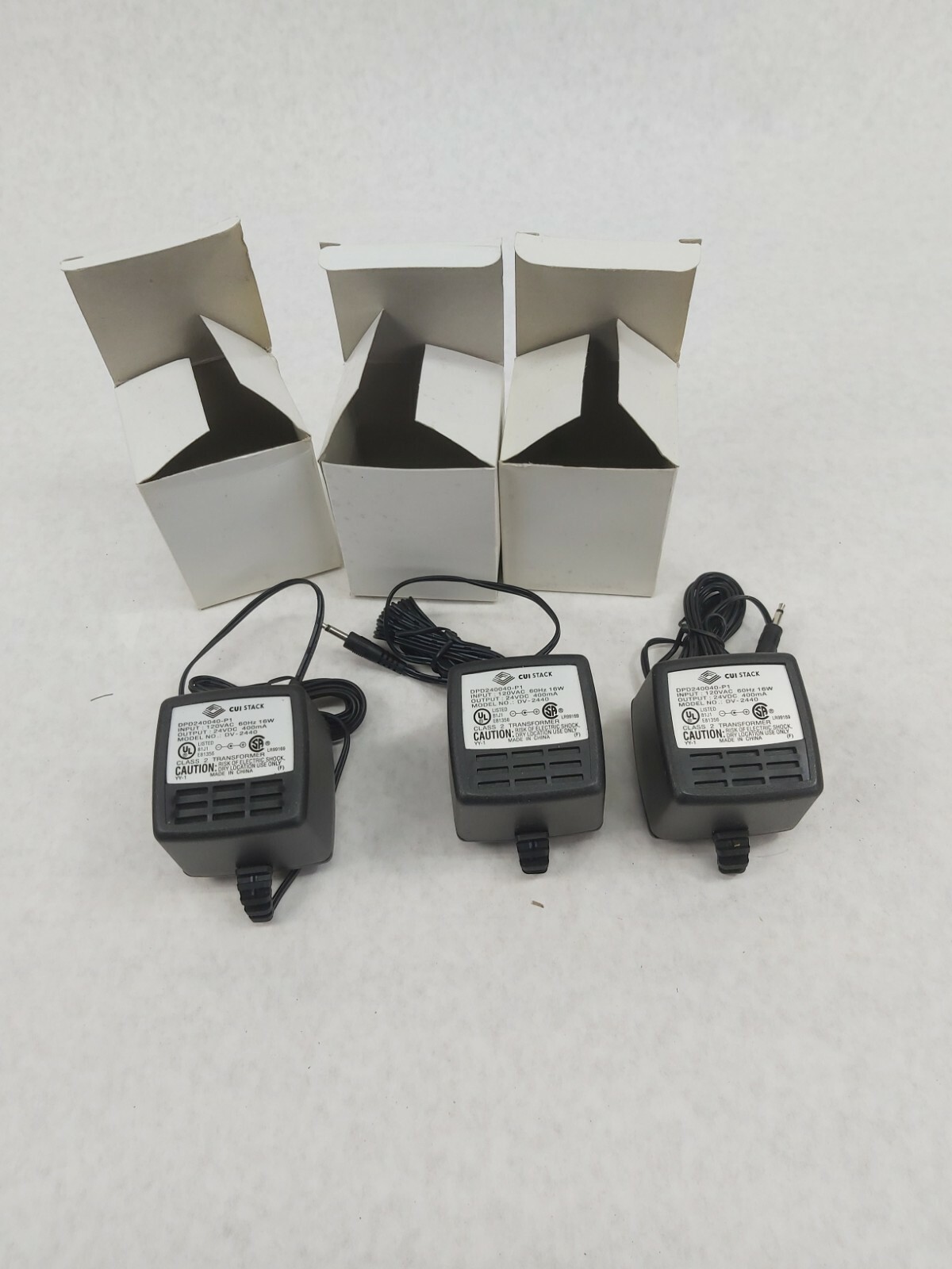 CUI Stack DPD240040-P1 DV2440 DKT521ND (Lot of 3) CUI Stack DPD240040-P1 DV2440 DKT521ND (Lot of 3)