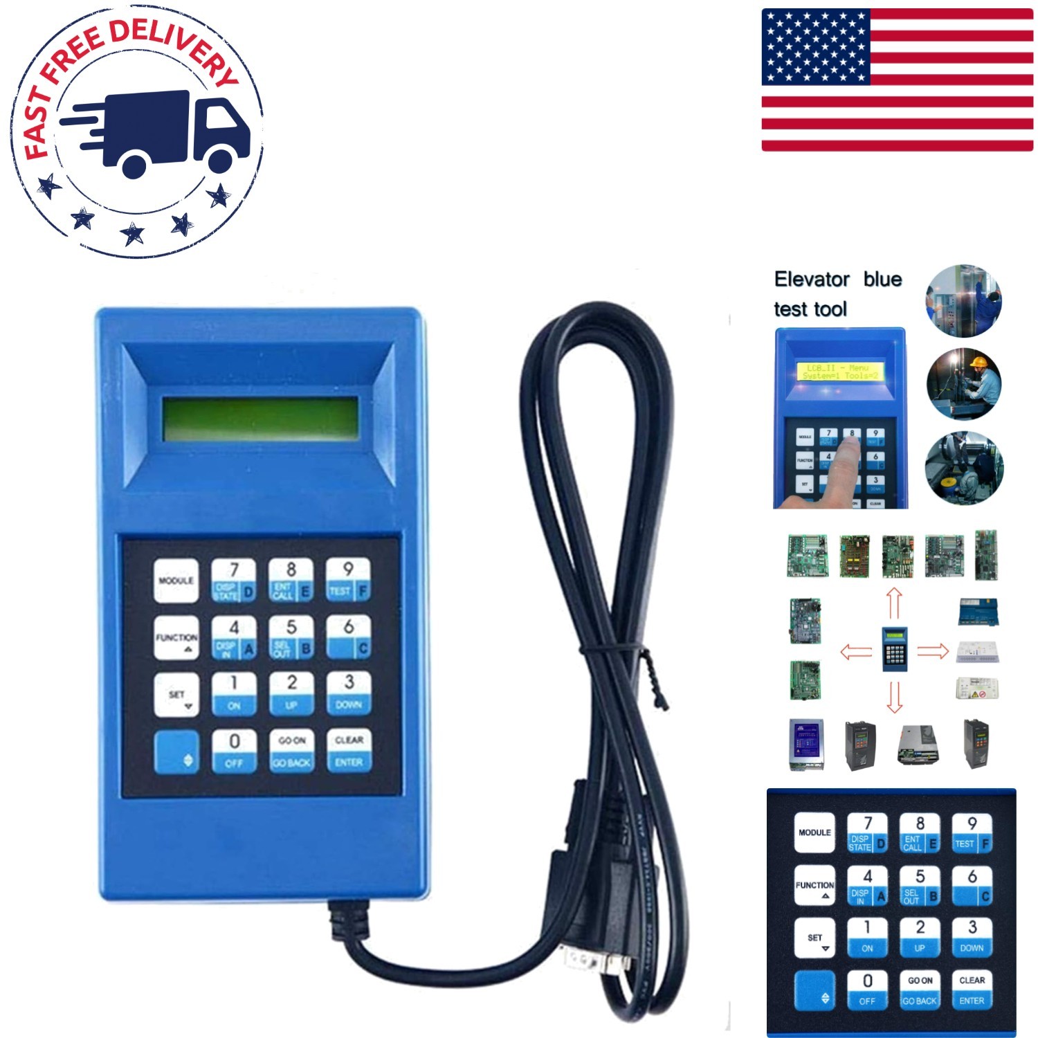 Elevator Blue Server  Tool for Otis & Xizi - Efficient Debugger & Multimeter