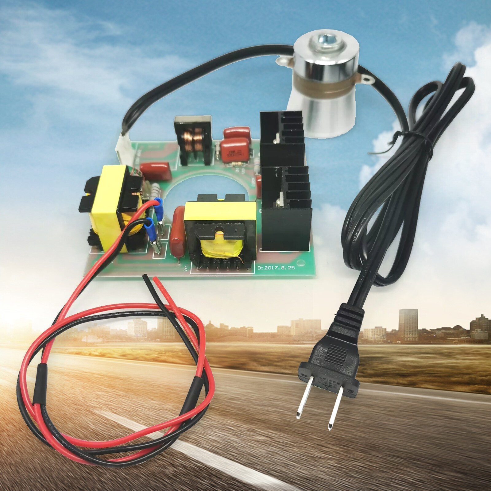 60W 40KHz Ultrasonic Cleaning Transducer Cleaner And Power Driver Board 110VAC 60W 40KHz Ultrasonic Cleaning Transducer Cleaner And Power Driver Board 110VAC