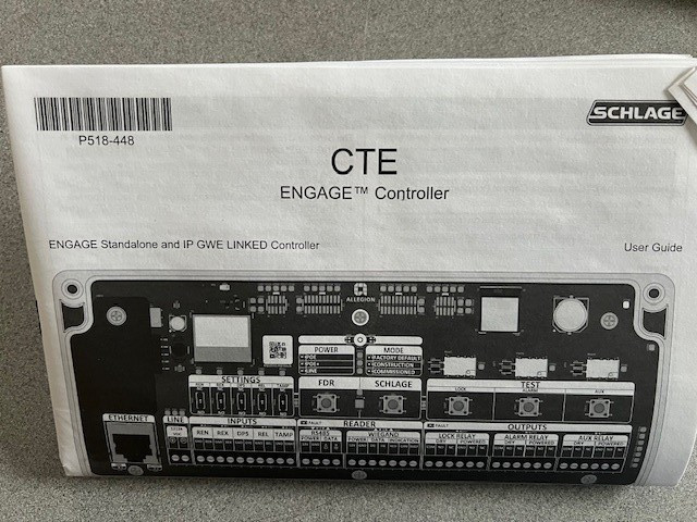SCHLAGE CTE WITH MTB 15 BLACK AS SHOWN SCHLAGE CTE WITH MTB 15 BLACK AS SHOWN