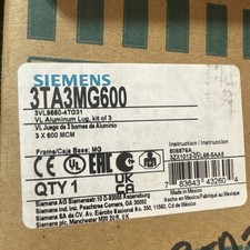 SIEMENS 3TA3MG600 Aluminum Circuit Breaker Lug Kit picture