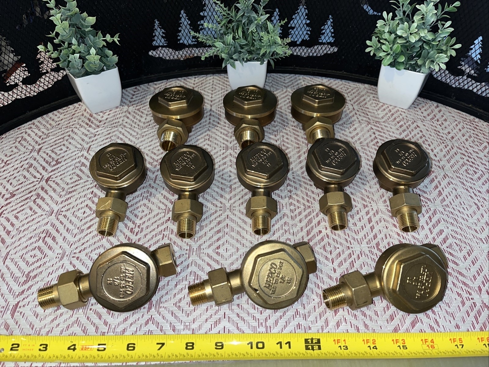 11 QTY HUGE LOT- Mepco 1E Brass Thermostatic Steam Trap VAC 1”-3/4” - 1/2” -NEW 11 QTY HUGE LOT- Mepco 1E Brass Thermostatic Steam Trap VAC 1”-3/4” - 1/2” -NEW