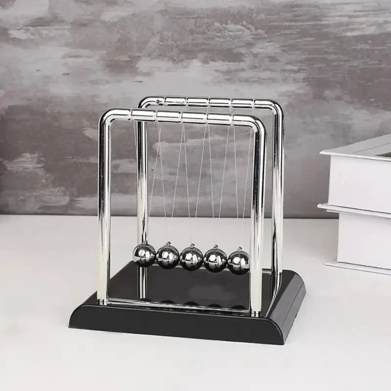 Newton's Cradle Balance Balls Physics Pendulum Desk Toy Home Office Decor Newton's Cradle Balance Balls Physics Pendulum Desk Toy Home Office Decor