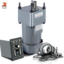 110V 250W AC Gear Reduction Motor Electric + Variable Speed Control Reversible picture