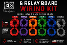 CCS Color-Matched Automotive Wiring Kit | 6 Circuit | Multiple Lengths picture
