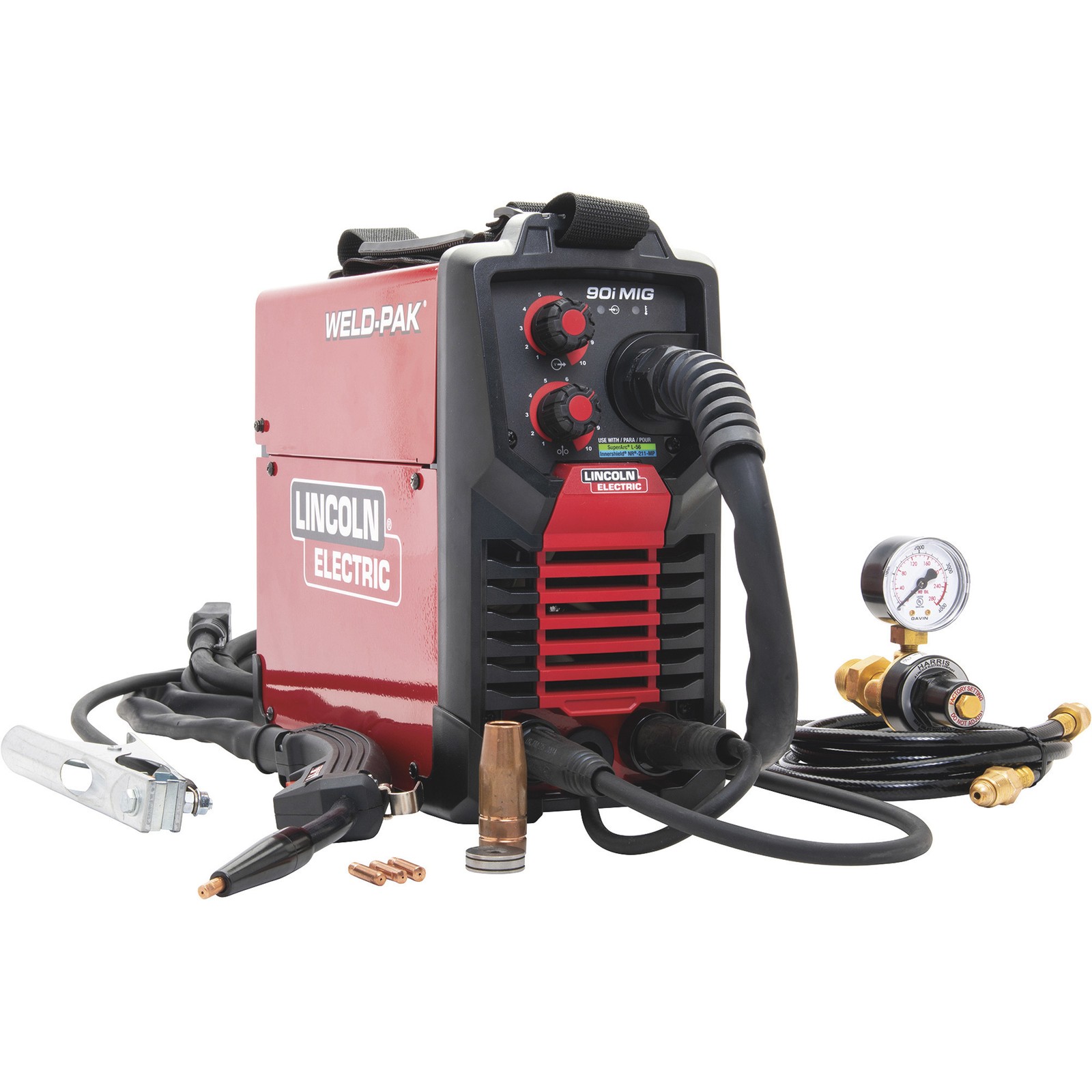 Lincoln Electric WELD-PAK® 90i MIG 120V Inverter MIG Welder, 120 Amp Compact Lincoln Electric WELD-PAK® 90i MIG 120V Inverter MIG Welder, 120 Amp Compact