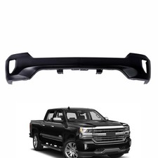 Front Bumper Face Bar Black Replacement for Silverado 1500 picture