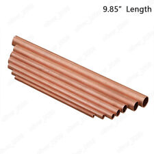 99.9% Pure Copper Tube Copper Pipe Length 250mm Select Size picture
