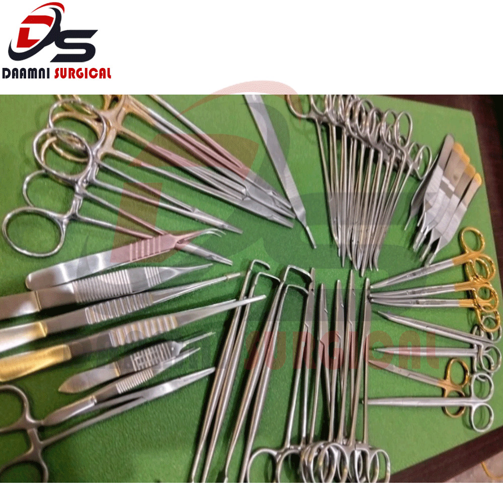 Aesculap Basic Hand Surgery Set 32 PCs With 60 Blades Surgical Instruments Aesculap Basic Hand Surgery Set 32 PCs With 60 Blades Surgical Instruments
