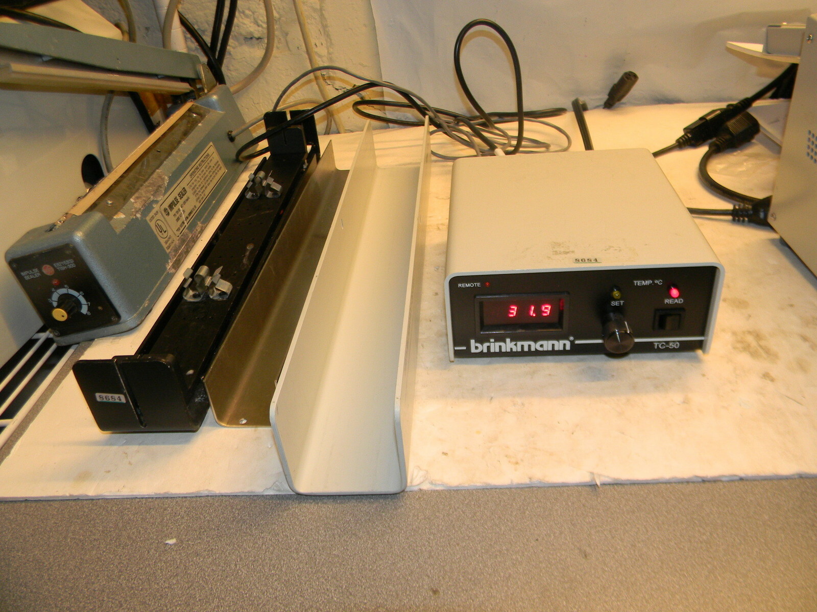 Brinkmann TC-50 Temperature Controller W Brinkmann CH-30 Column Heater