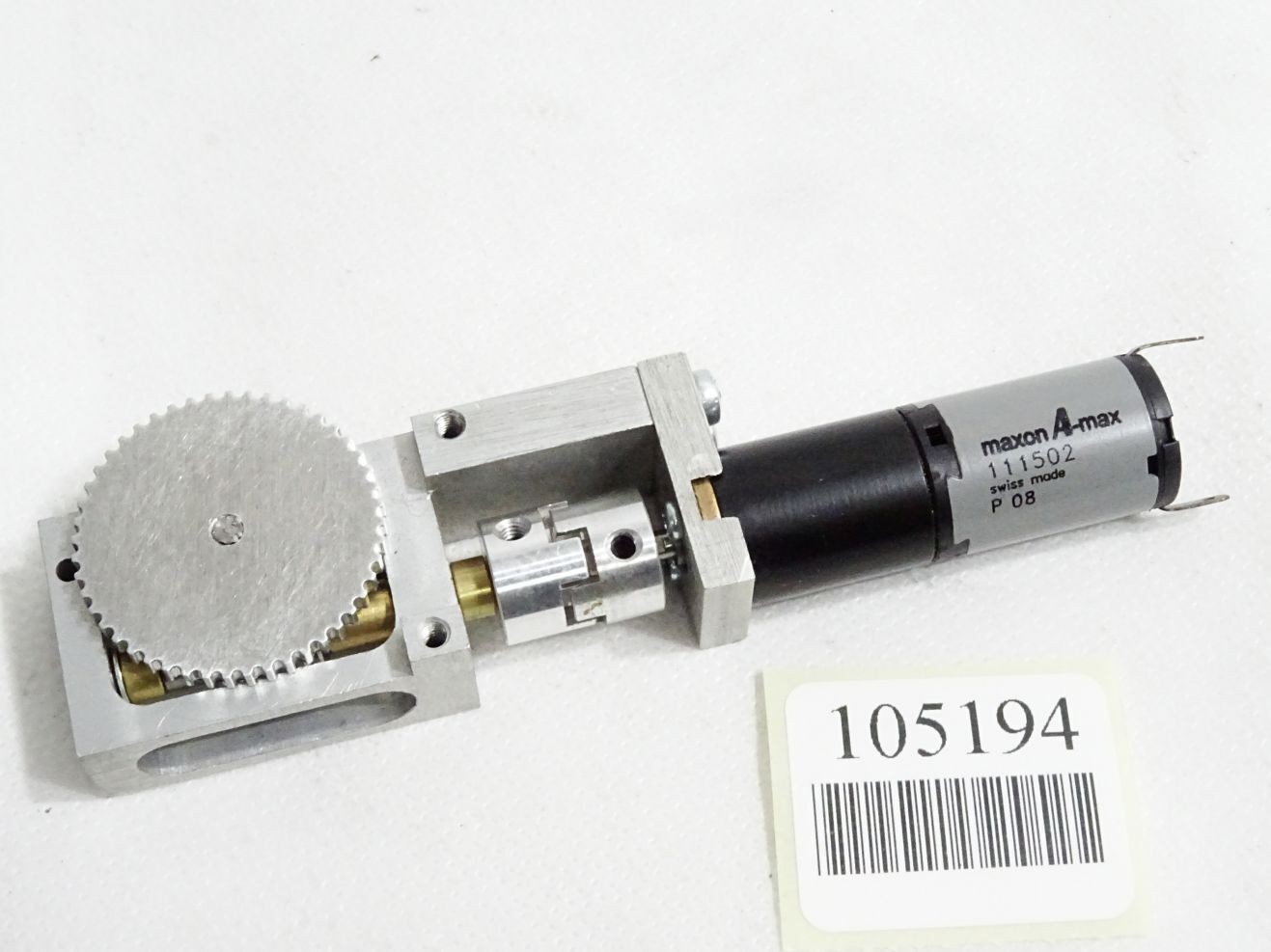 Maxon A-max 111502 DC Motor 24VDC / Mint Condition with traces of storage Maxon A-max 111502 DC Motor 24VDC / Mint Condition with traces of storage