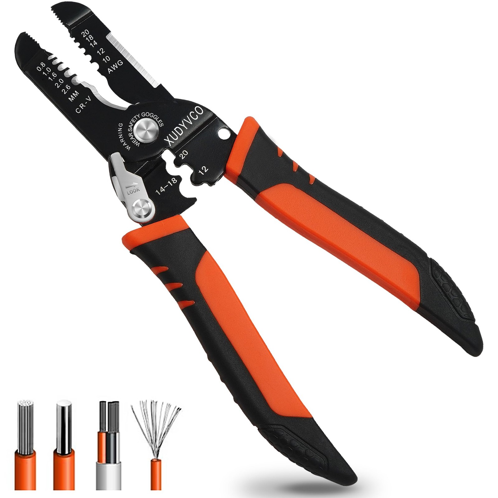 5In1 Wire Stripper Tool, 3rd Generation Wire Strippers for 1020 AWG Electric 5In1 Wire Stripper Tool, 3rd Generation Wire Strippers for 1020 AWG Electric