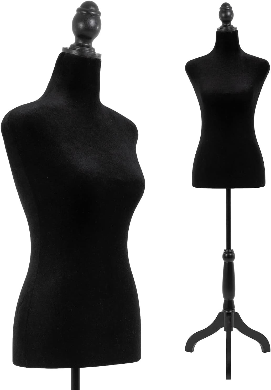 Mannequin Body Dress Form Torso Female Manikin 49.6-63.4 Inch Height Adjustable Mannequin Body Dress Form Torso Female Manikin 49.6-63.4 Inch Height Adjustable
