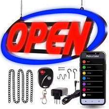Led Open Sign for Business – Stand Out with 64 Super-Bright Color Combos picture