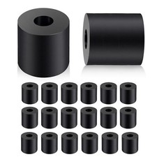 Rubber Spacer 1 Inch OD x 3/8 Inch ID x 1 Inch Thickness Rubber Bushing Round... picture