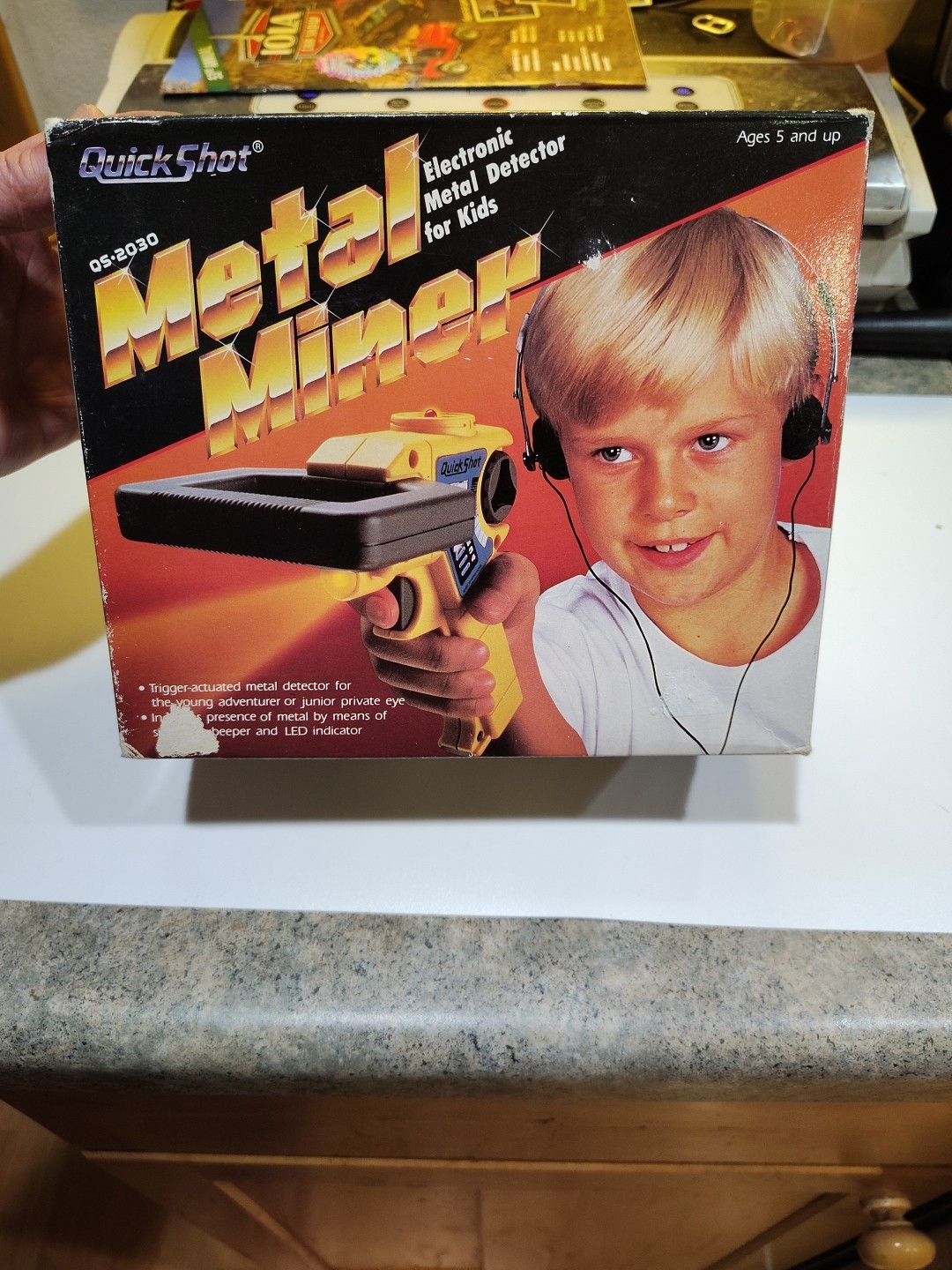 1987 Quick Shot Metal Miner QS-2030 RARE NEW Open Box Metal Detector 1987 Quick Shot Metal Miner QS-2030 RARE NEW Open Box Metal Detector