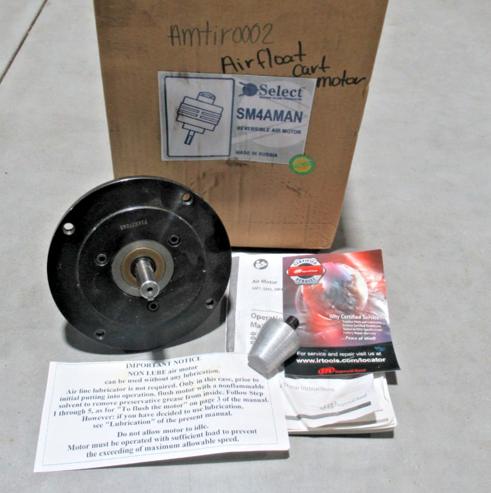 Ingersoll-Rand SM4AMAN Lube-Free Multi-Vane Air Motor 5/8 Ingersoll-Rand SM4AMAN Lube-Free Multi-Vane Air Motor 5/8
