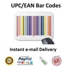 50 Pcs Barcodes Product ID Numbers for Amazon UPC EAN CODES picture