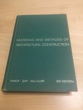 Materials and Methods of Architectural Construction  picture